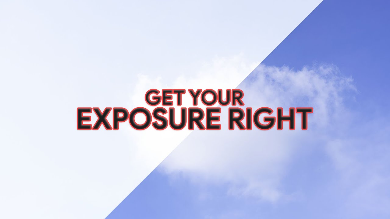 Expose your photos for the Highlights not the Shadows YouTube