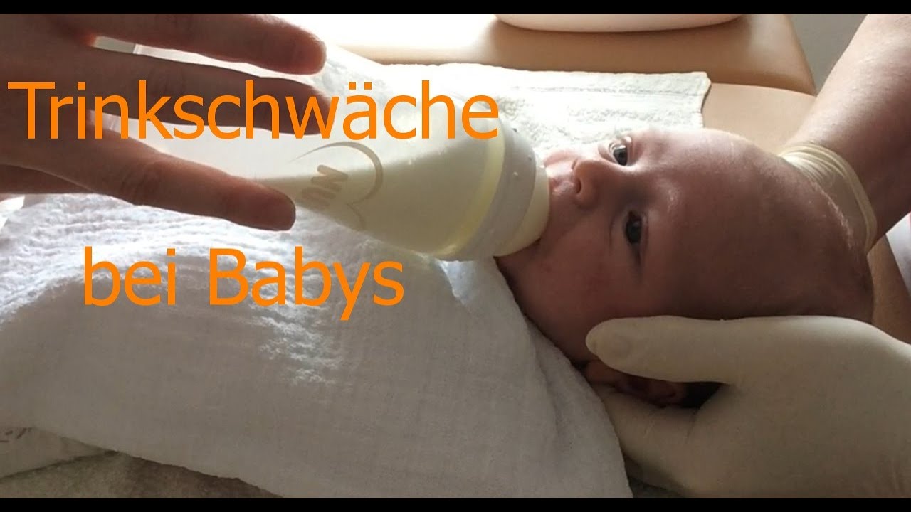 Osteopathie bei Babys mit Trinkschwäche