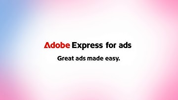 Make effective ads in minutes with Adobe Express. | Adobe Express