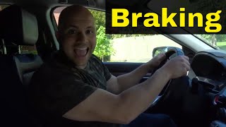 When To Start Braking For Stopping-Driving Lesson For Beginners