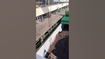 DISCHARGING OPERATION-Lead Concentrate#youtubevideos #youtubeshorts #youtube