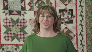 Winter Cheer: Lesson 8 - Quilt Assembly