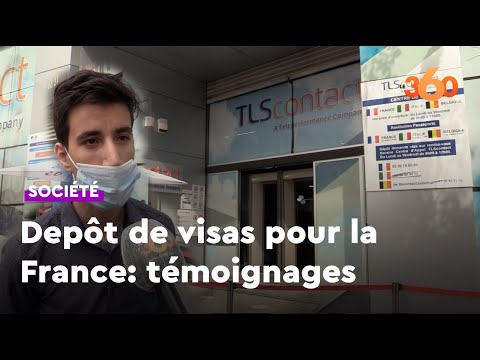 Dépôt de Visas tourisme pour la France, le site accessible par intermittence