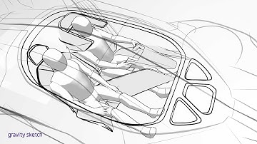 Gravity Sketch Demo: Sketching a Sports Car Interior in VR