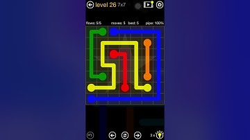 9 Flow Free game - Classic pack - 7*7 easy level 21 to 30 || #GamingWorld