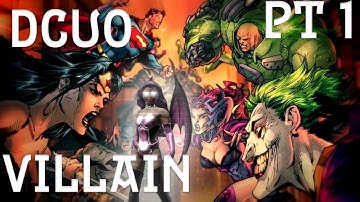 DC Universe Online Character Creation villain (mentor: Joker) walkthrough gameplay