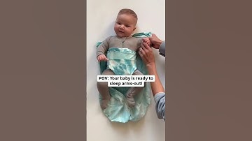 How to Use Sleepea Swaddle for Arms-Out Swaddling