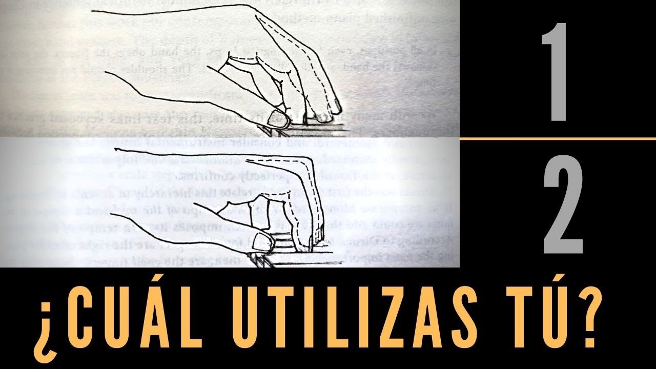 ¿Cuál es la mejor forma de poner las manos al piano?