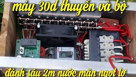 máy kích cá nước mặn |kích cá nước mặn giá rẻ 24d ,30d  đi bộ đi thuyền cực hút cá nổi đẹp