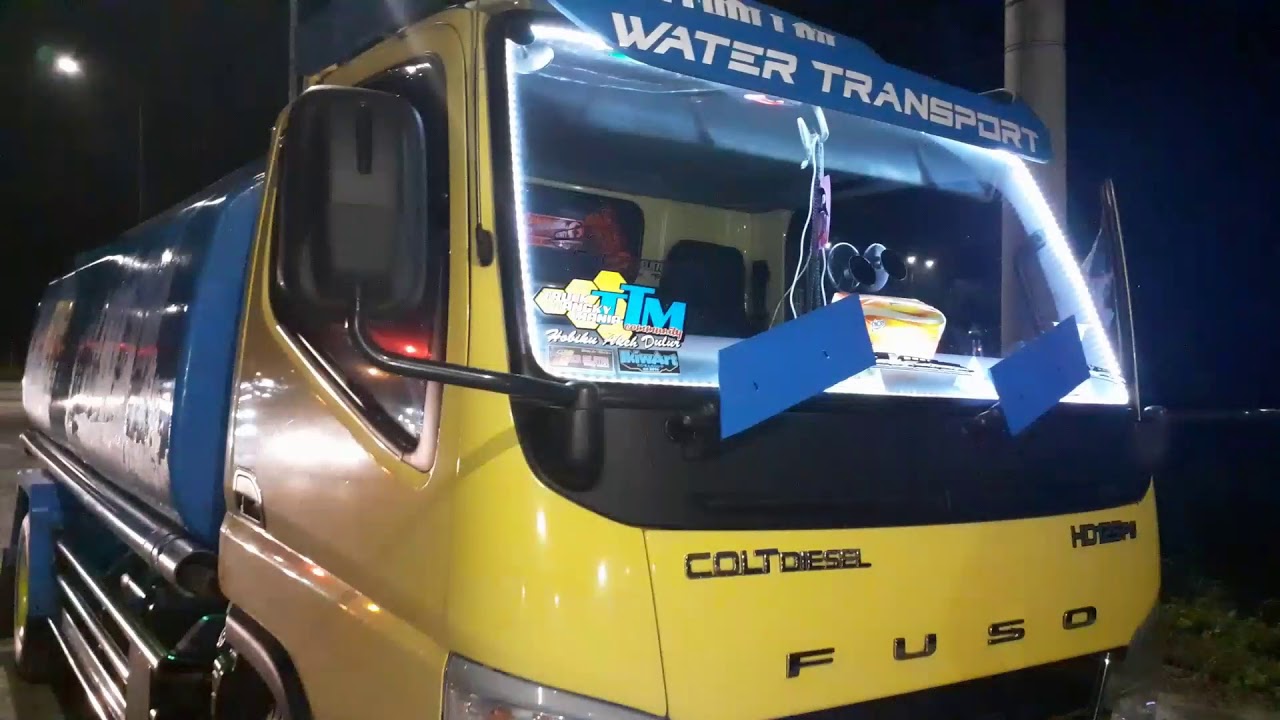 Pesona truk  mitsubishi  fuso  Tangki taratak Cctv bogor 