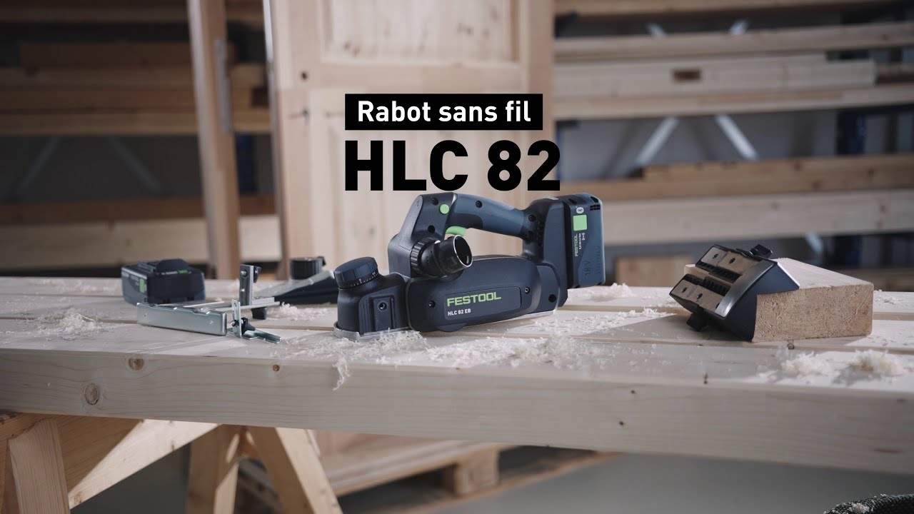 Festool - Rabot sur batterie HLC 82