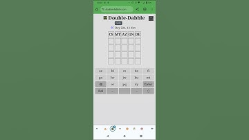 Wordle with paired-up letters! (Double-dabble puzzle for 13 Nov 24) #speedsolving #words