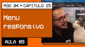 Menu responsivo com HTML5 e CSS3 - @Curso em Vídeo HTML5 e CSS3