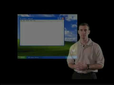 Basic XP (2-2) - Introduction to Notepad