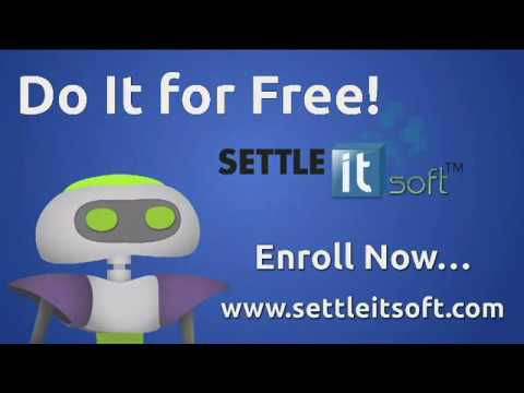 Debt Relief in 3 Simple Steps with SettleiTsoft® Debt Settlement App - Sign Up Now! It's FREE...