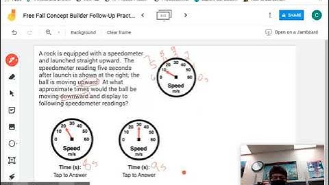 Free Fall Concept Builder Follow-Up