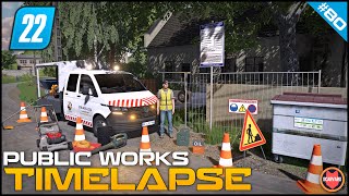 🚧 버려진 부지 잔디 깎기 + 새 차량 구매 ⭐ FS22 시 공공사업 타임랩스 screenshot 4