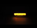 バイク用の流れるＬＥＤウィンカー動作映像