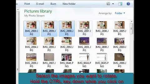 Rotate Pictures in Windows Explorer