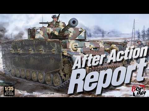 After Action Report = BORDER BT-008 1/35 Pz.Kpfw.IV Ausf.J Late