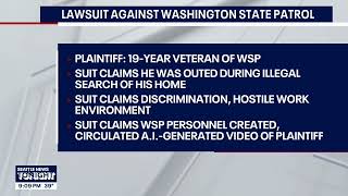 Trooper sues Washington State Patrol over AI deepfake video 