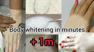 I swear to God, the strongest recipe for whitening, keep your face and body, how to mirrors