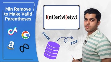 Min Remove to Make Valid Parentheses (LeetCode 1249 - Medium)
