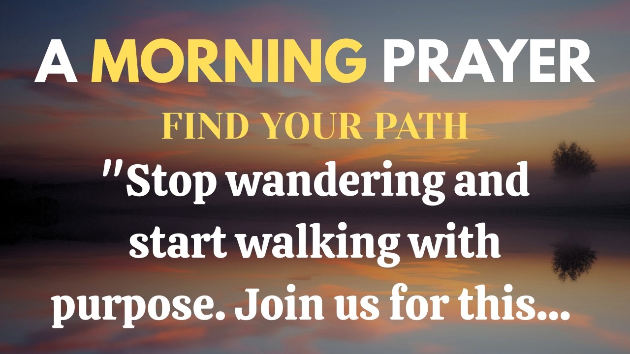 Morning Prayer for Divine Direction 🙏 Guidance & Daily Blessing