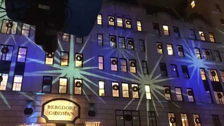 Bergdorf Goodman 5th Avenue Holiday Windows Unveil 2014
