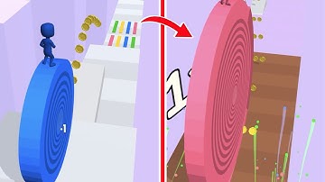 Layers Roll 🌈⭕🌈All Levels Walkthrough Gameplay Android,iOS BIG UPDATE New Level NFH96H