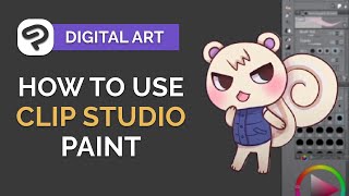 How to Use CLIP STUDIO PAINT - Digital Art Tutorial for BEGINNERS (step by step) screenshot 3