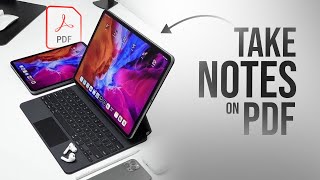 How To Take Notes On Ipad Pdf Tutorial