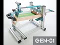 KEN  Gen-01 | Mesin Sablon Cup Gelas Plastik | Manual Cylindrical Screen Printing Machine