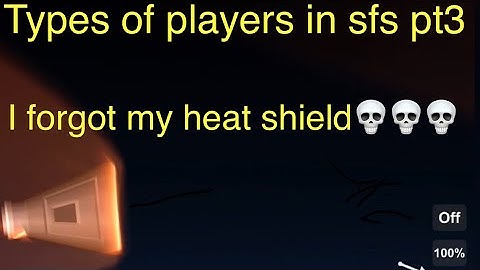 Types of players in sfs