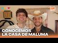 NOS METEMOS EN LA CASA DE MALUMA + HABLA DE RACING + QUÉ OPINA DEL PERFUME DE OCCHIATO