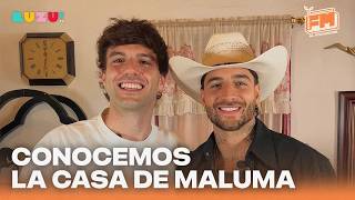 NOS METEMOS EN LA CASA DE MALUMA + HABLA DE RACING + QUÉ OPINA DEL PERFUME DE OCCHIATO