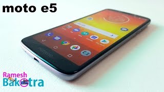 Motorola Moto e5 Full Review and Unboxing