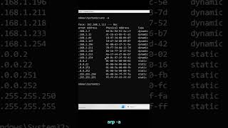 Arp In Windows Cmd 🔍 Reveal Ip To Mac Mappings, Find Devices, Trace Networks - Netsh & Arp - A