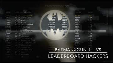 BATMANxGUN 1 Vs Leaderboard Hackers | No  7 In The World COD Ghosts