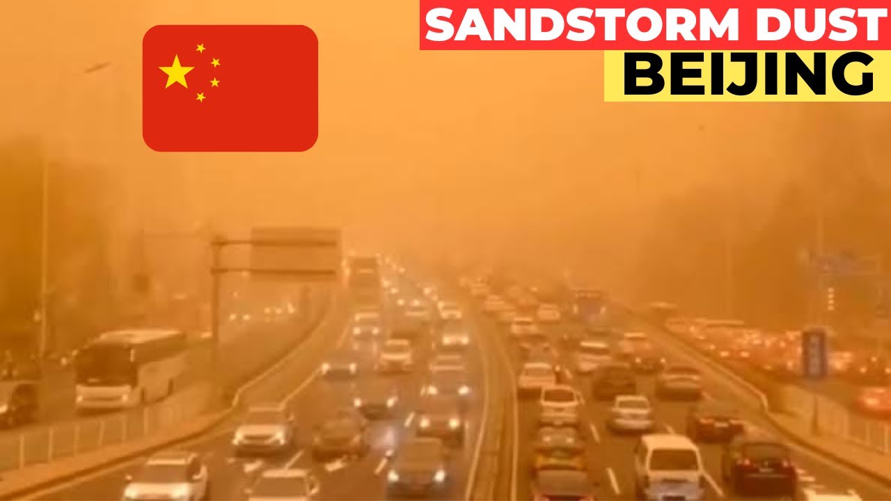 Beijing Hit By Massive Sandstorm, Air Quality Turns Severe