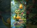 crocodile with tube cute kids