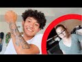 I Got A Tattoo Sleeve! (i got kicked out the house)