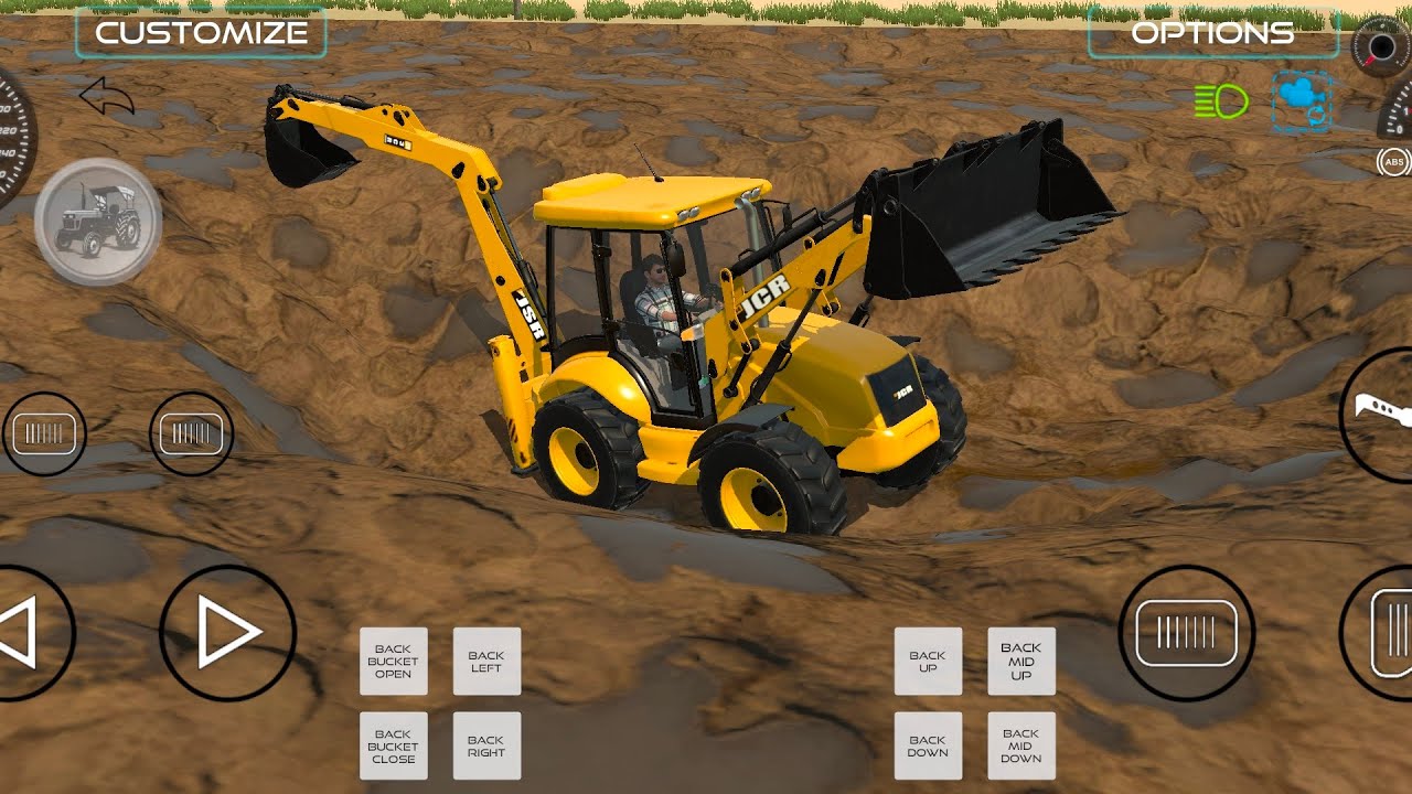 कीचड़ में फंसा JCB! क्या मैं इसे निकाल पाऊंगा?| 🔥 JCB से मिट्टी खोदने का मज़ा| Indian vehicles game 