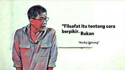 qoutes rocky gerung - Rindu tak Pernah Menetap, tapi Ia Selalu Kembali