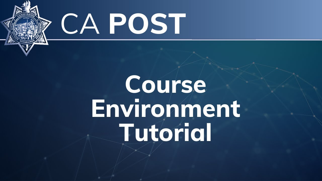 Course Environment - YouTube