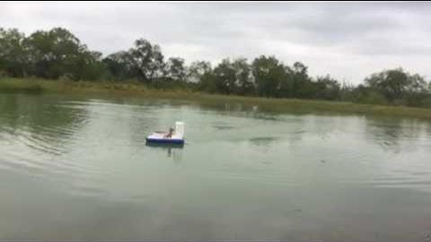 Hovercraft Test 2- Water