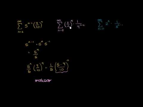 Geometrik Serilerde Yakınsaklık Ve Iraksaklık Örnekleri