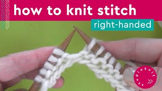 Learning the Knit Stitch • Comprehensive Look • Stitch Clinic