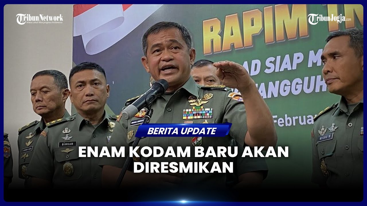TNI Bentuk Enam Kodam Baru, Ada Wacana Penambahan 22 Kodam Baru