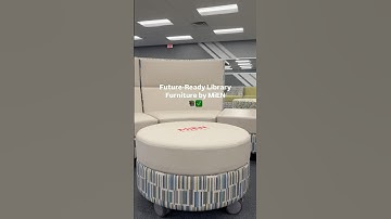 Innovative library furniture to help you design your dream future-ready library! #shorts #library